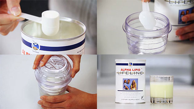 Cách sử dụng sữa non alpha lipid lifeline