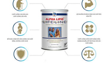 Thông tin sữa non alpha lipid lifeline