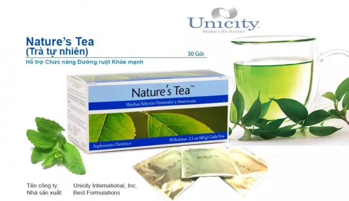 Thành phần trong Nature’s Tea Unicity