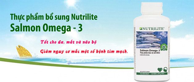 Công dụng Nutrilite Salmon Omega 3