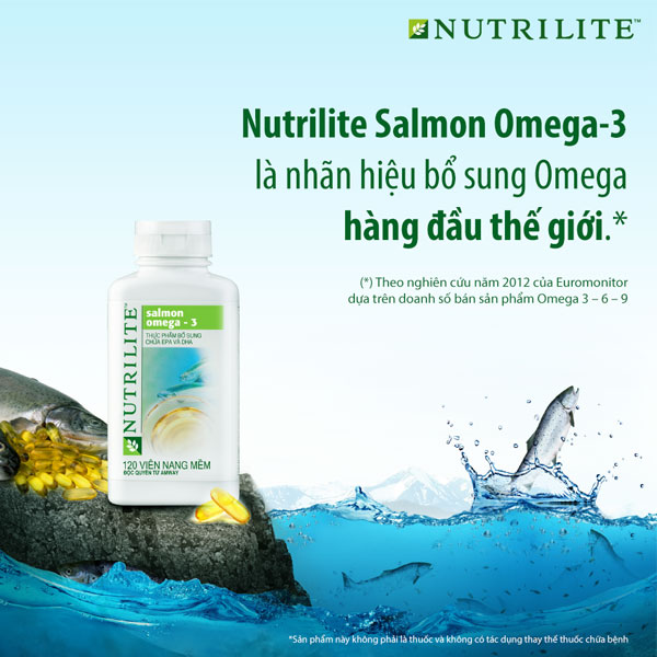 Dầu cá hồi Nutrilite Salmon Omega 3