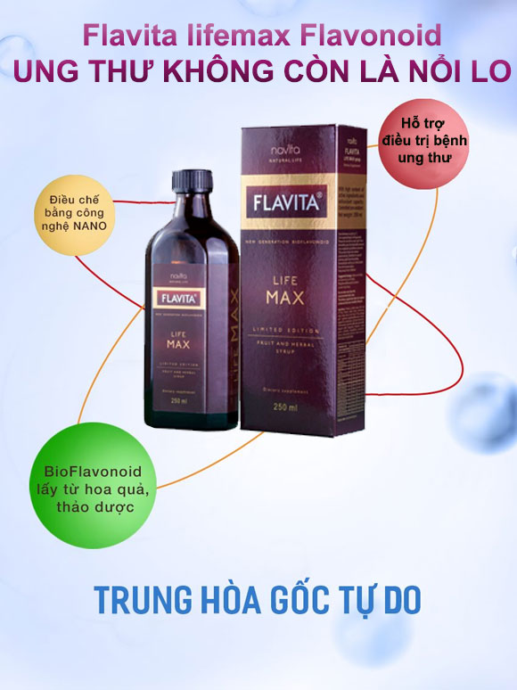 Tác dụng và lợi ích của Flavita lifemax Flavonoid