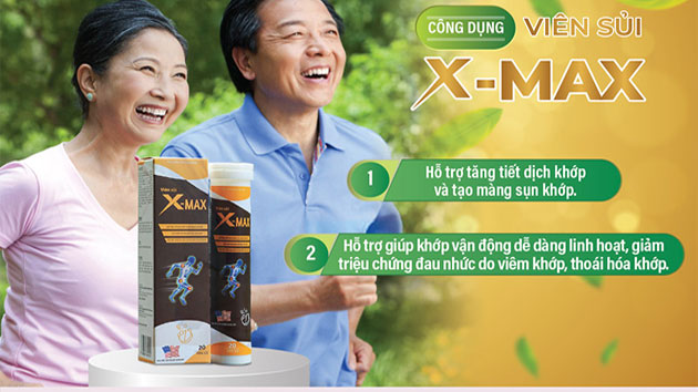 Tác dụng và lợi ích của viên sủi Xmax