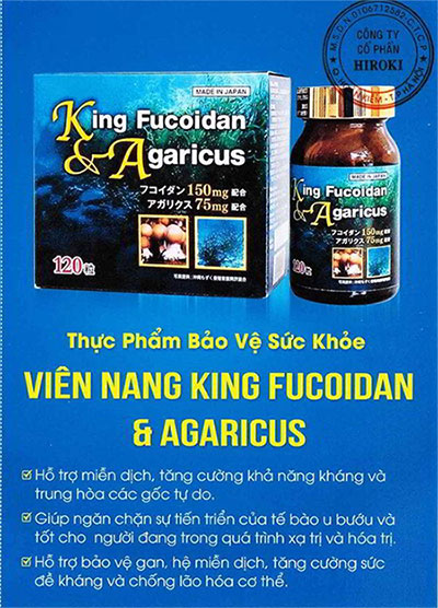 Công dụng và lợi ích King Fucoidan