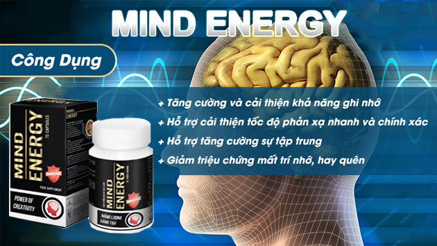 Công dụng và lợi ích của viên uống Mind Energy