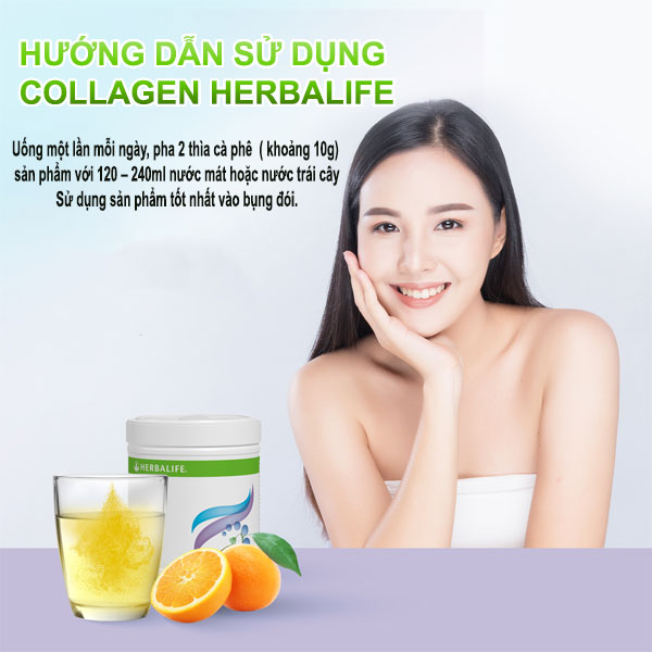 Hướng dẫn sử dụng collagen Herbalife