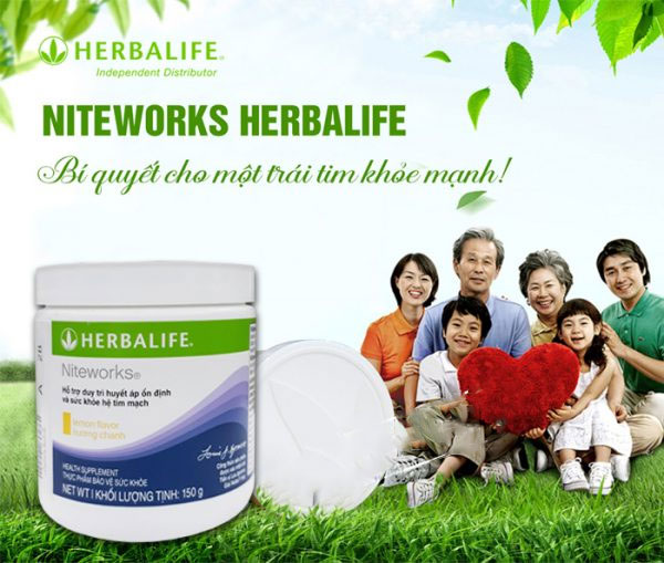 Herbalife Niteworks hỗ trợ tim mạch