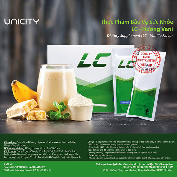 Thông tin sản phẩm LC Unicity