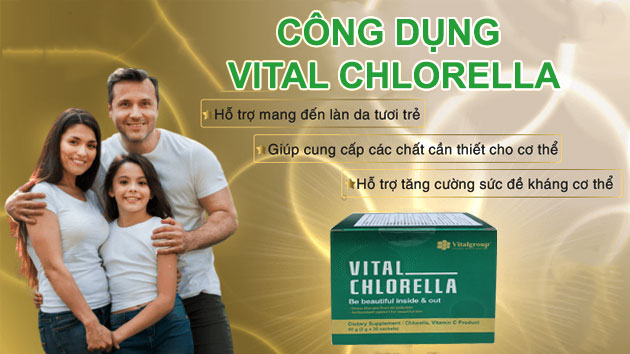 Công dụng Vital Chlorella