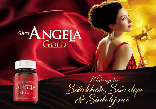 Sâm Angela Gold bí quyết cân bằng nội tiết nữ gìn giữ nét xuân