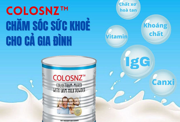 Sữa non Colosnz tăng cường khả năng miễn dịch