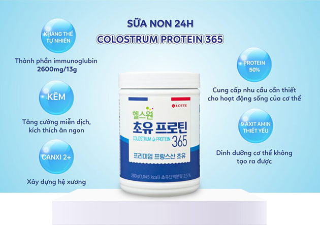 Sữa non Colostrum Protein 365 có tốt không