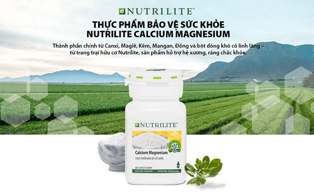 Giới thiệu Nutrilite Calcium Magnesium
