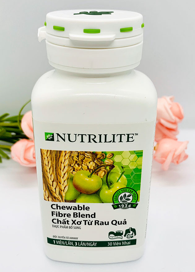 Nutrilite Chewable Fibre Blend chính hãng có giá bao nhiêu