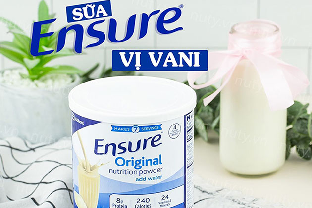 Công dụng của Sữa bột Ensure Mỹ Original Nutrition Powder