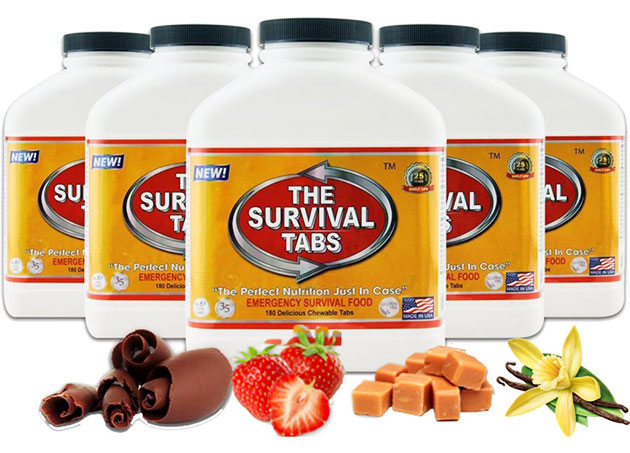 Giới thiệu The Survival Tabs – thực phẩm sinh tồn