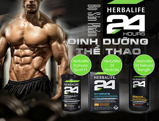 Herbalife 24 là bộ 3 sản phẩm bổ sung dinh dưỡng phục hồi cơ bắp tốt nhất  thế giới - Thanhhuongshop.com