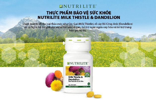 Lợi ích của Nutrilite Milk Thistle &amp; Dandelion