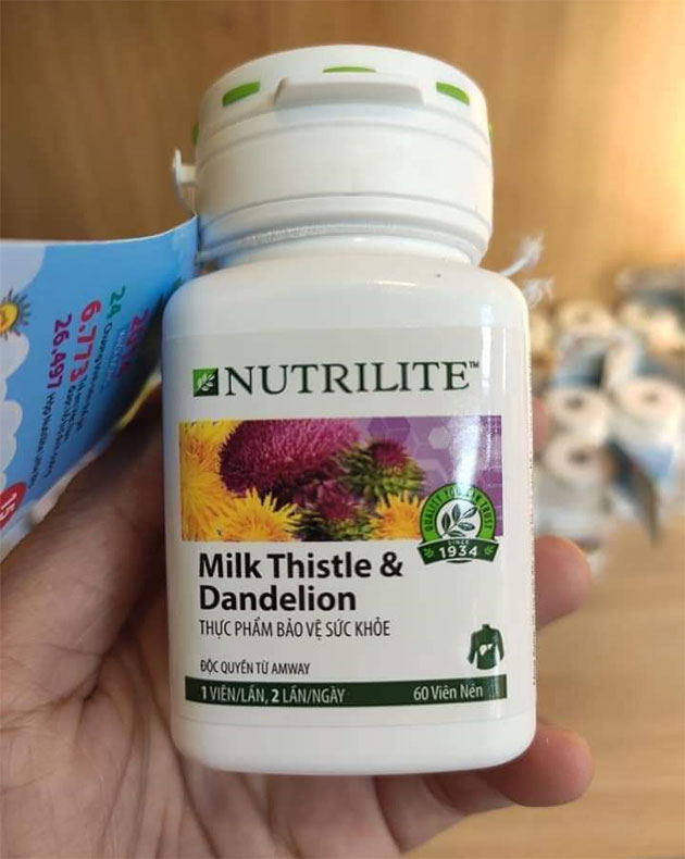 Nutrilite Milk Thistle &amp; Dandelion tại shop