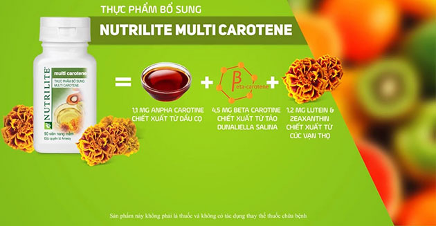 Nutrilite Multi Carotene có tốt không