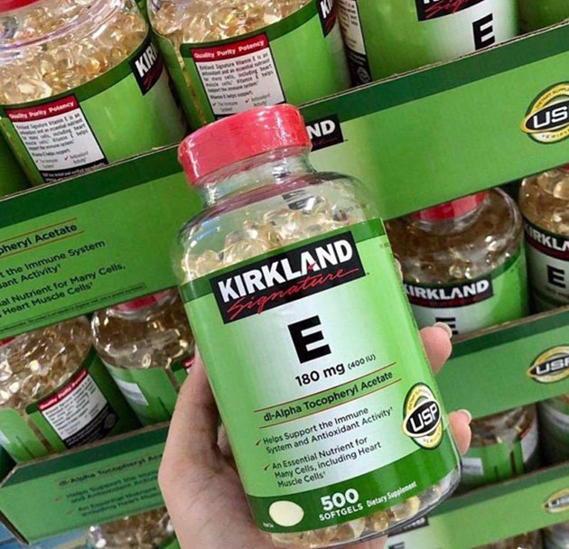 Ảnh Vitamin E Kirkland tại shop