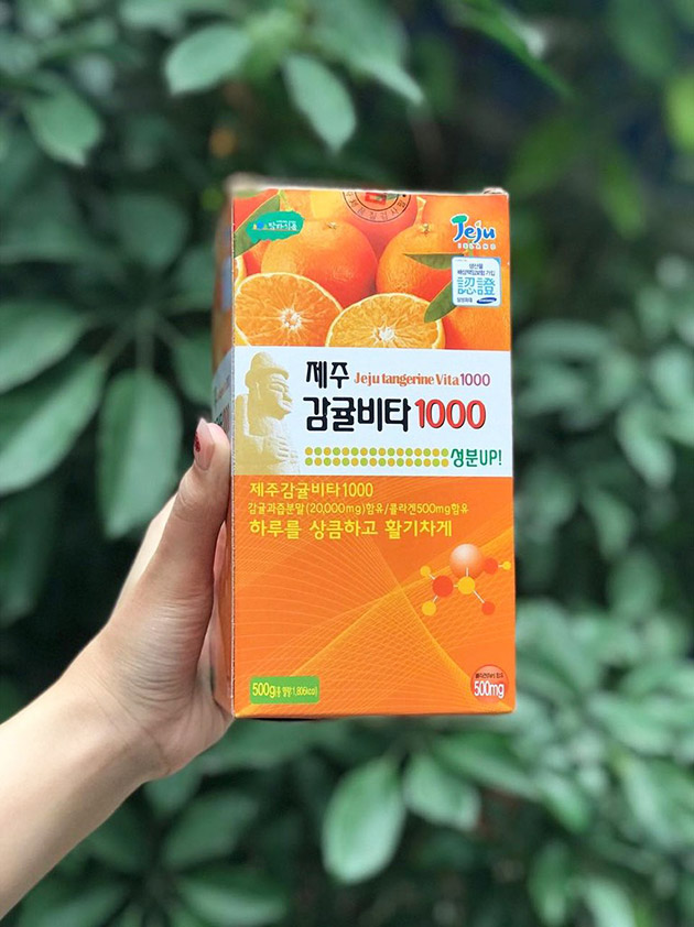 Cách phân biệt Vitamin C Jeju chính hãng