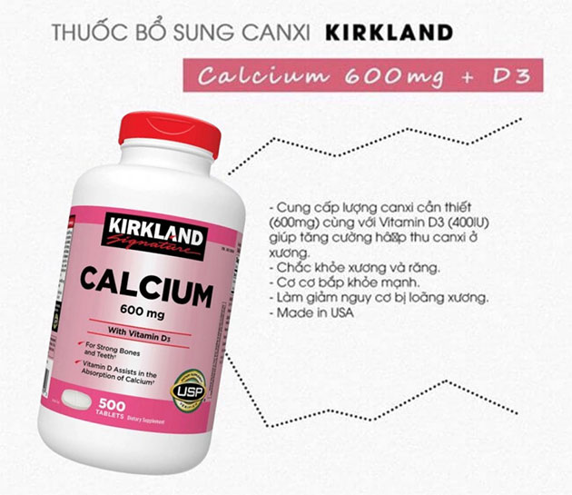 Kirkland Calcium là gì