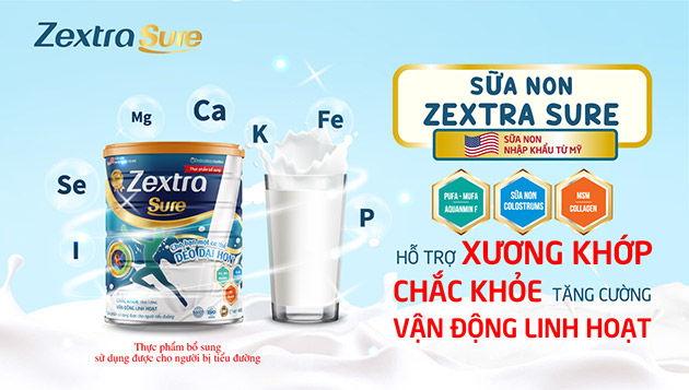 Sữa non Zextra Sure có công dụng gì