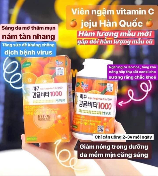 Vitamin C Jeju Orange có tác dụng phụ không