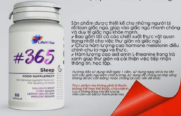 Công dụng của Lifewise 365 Sleep