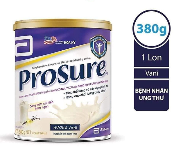 Công dụng của sữa Prosure 380G