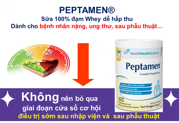 Giới thiệu Sữa bột Peptamen Nestle 400g