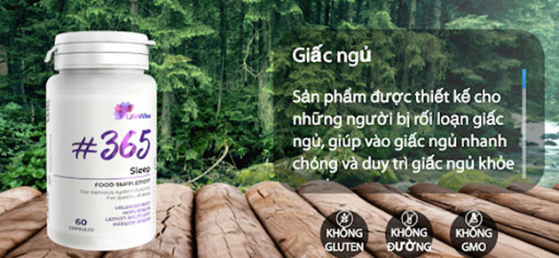 Lifewise 365 Sleep hỗ trợ giấc ngủ khỏe mạnh