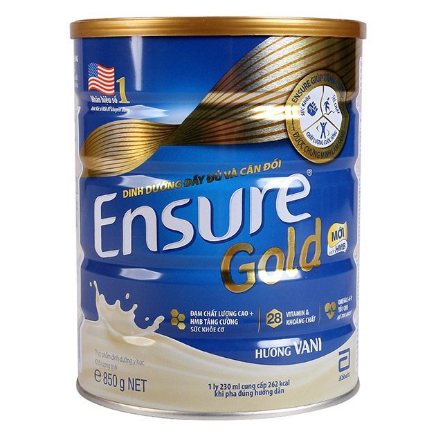 Những thành phần nổi bật nào trong sữa Ensure Gold giúp cho việc hỗ trợ sức khỏe của người bệnh?
