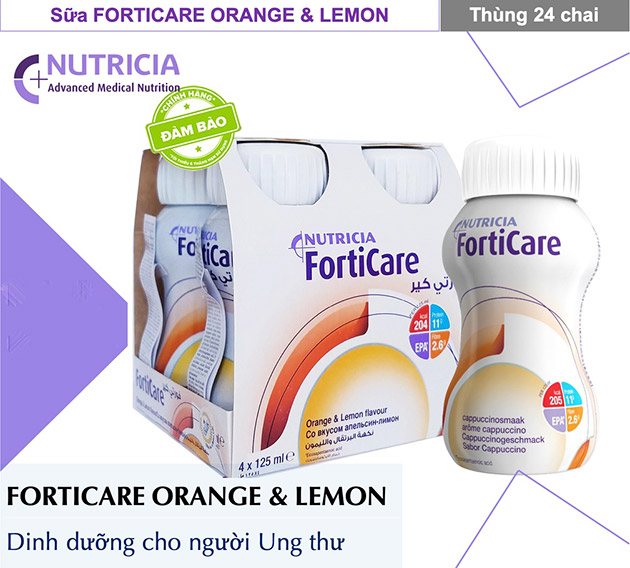 Sữa Forticare của hãng Nutricia Hà Lan là sữa gì