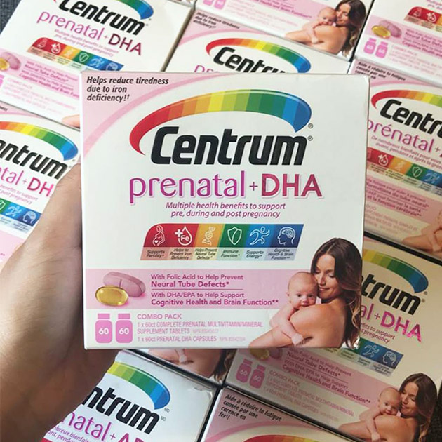 Centrum Prenatal + DHA chính hãng