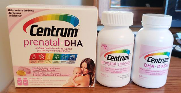 Công dụng của Centrum Prenatal + DHA 