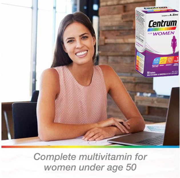 Vitamin tổng hợp Centrum cho nữ dưới 50 tuổi có công dụng gì