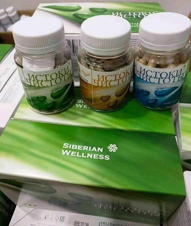 Siberian Health Renaissance Triple Set chủ yếu hãng