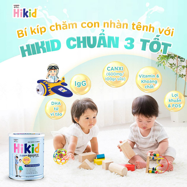 Sữa Hikid có tốt không