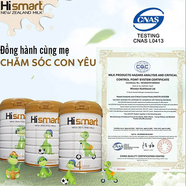 Sữa Hismart là gì