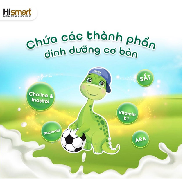 Thành phần có trong Sữa Hismart