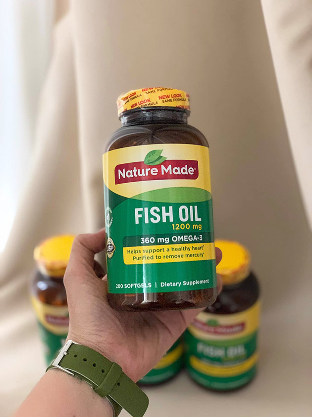 Nature Made Fish Oil 1200mg chính hãng có giá bao nhiêu