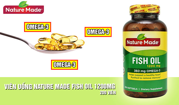 Viên dầu cá Nature Made Fish Oil có tốt không