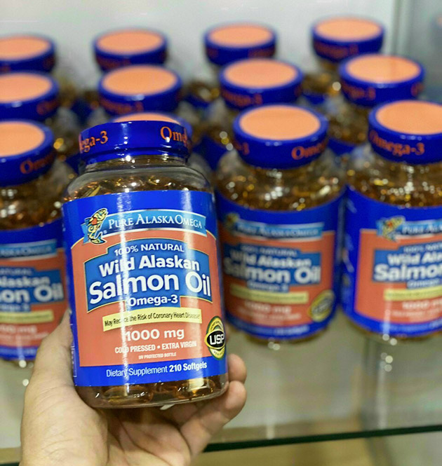 Salmon Oil Omega 3 chính hãng