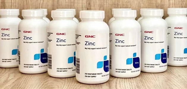 Viên kẽm Zinc 50mg GNC chính hãng