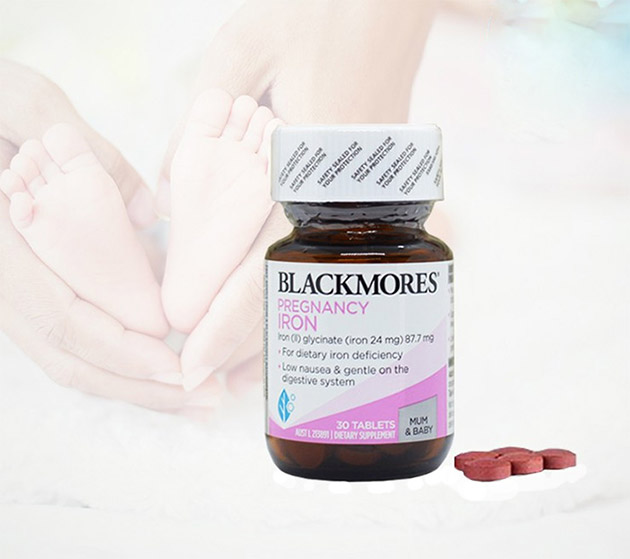 Blackmores Pregnancy Iron là gì