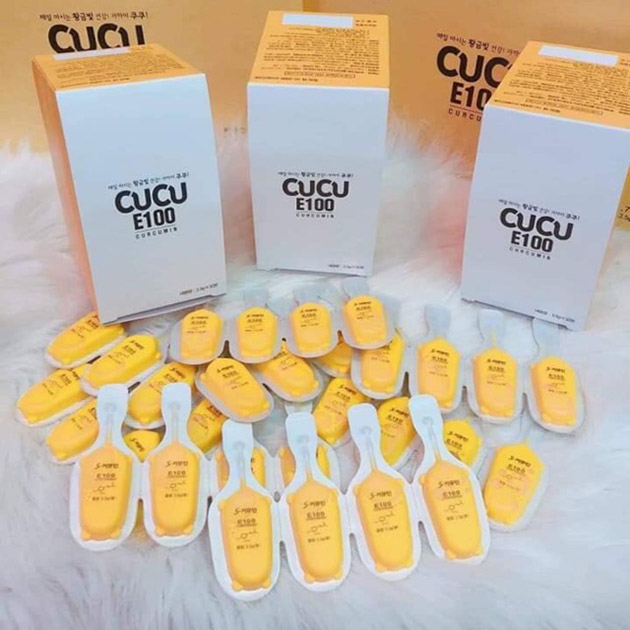 Công dụng Tinh nghệ Nano Cucu E100 Curcumin 
