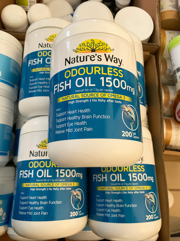 Nature's Way Odourless Fish Oil chính hãng tại cửa hàng Thanh Hương Shop