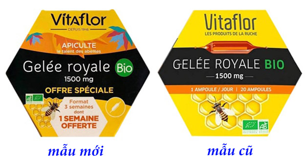 Sữa ong chúa Vitaflor Gelée Royale Bio là gì